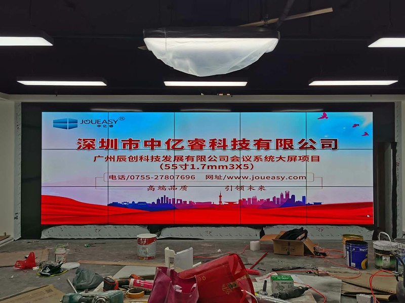 液晶拼接屏的應用實例展示